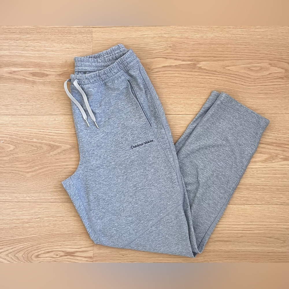 Outdoor Voices Sunday Pants Women's Size Small Gray Casual Athleisure